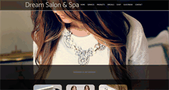 Desktop Screenshot of dreamsalon-spa.com